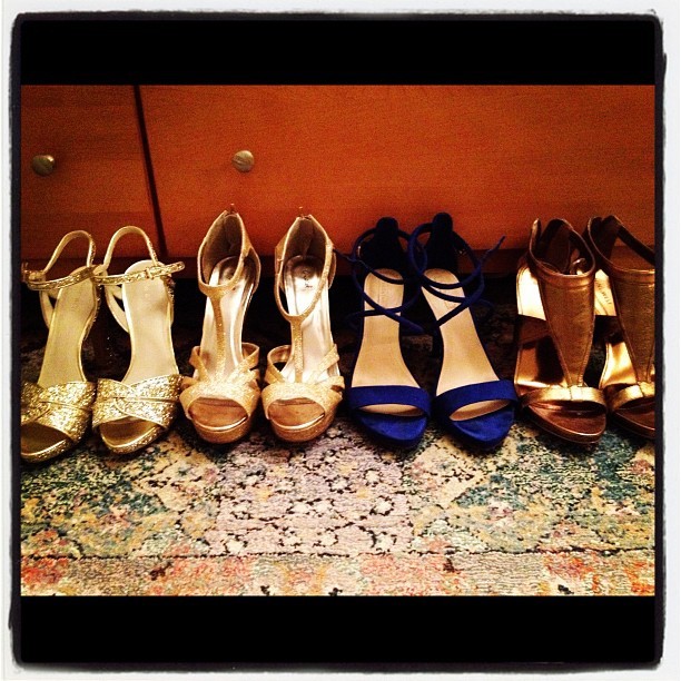 Which shoes to wear tonight?