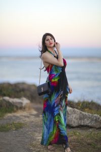 Laura Lily - A Fashion, Travel and Lifestyle Blog, Summer Road Trip 2016 : Cambria Sunset in Wow Couture Maxi Dress,