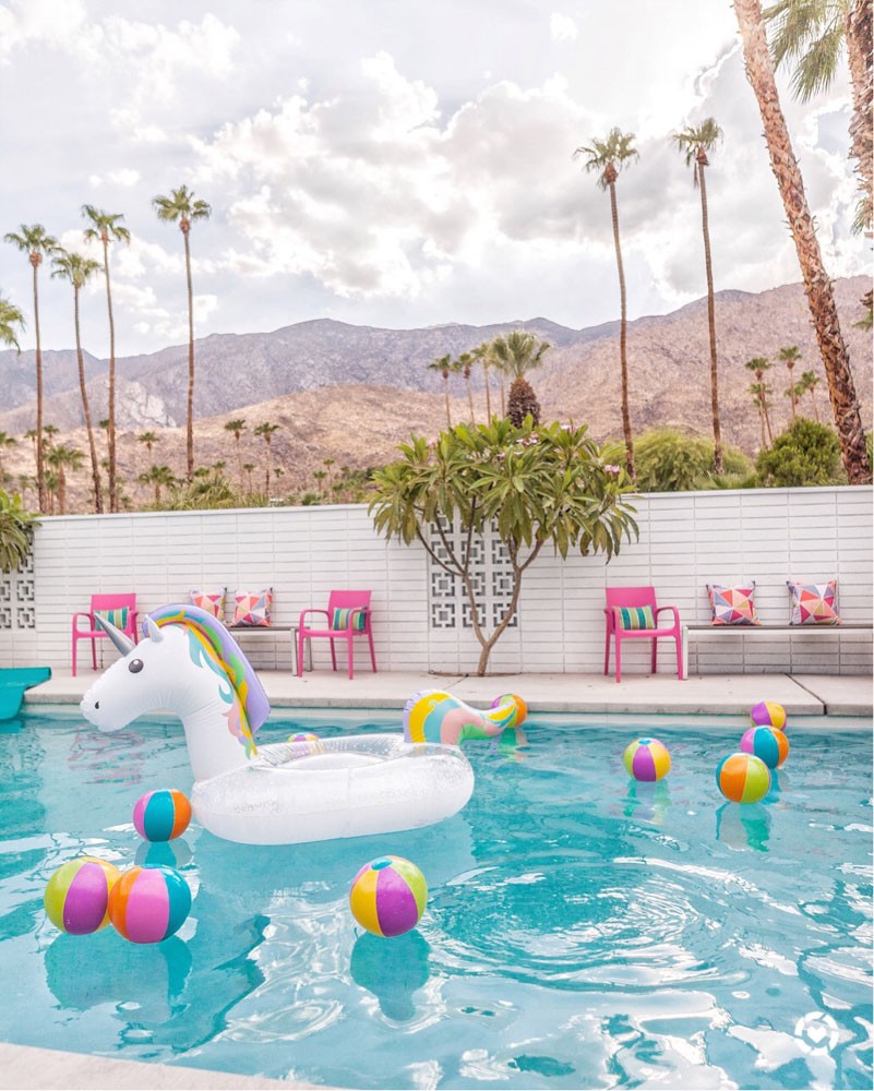Pretty in Pink Palm Springs | Acme House Company Laura Lily