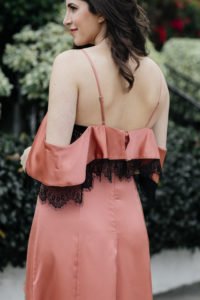 Lace Maxi Dress by Los Angeles Fashion Blogger Laura Lily, Valentine's Day Outfit,