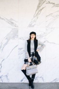 How to Layer Clothes by Los Angeles Fashion Blogger Laura Lily,