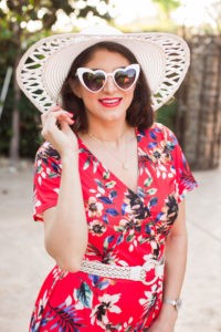 Simply Be Summer Dresses Under 40 by Popular Los Angeles Fashion Blogger Laura Lily,