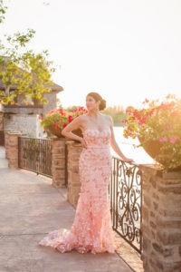 Black Tie Wedding Attire By Popular Los Angeles Fashion Blogger Laura Lily, Blush Pink Gown,
