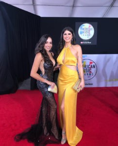 AMAs Red Carpet Style by Popular Los Angeles Fashion Blogger Laura Lily, Elizabeth Keene Fashion Blogger, Jovani Gown,