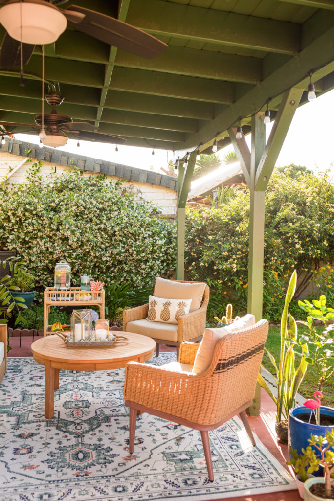 8 Creative Ways to Perk Up Your Porch and Patio on a Budget - Laura Lily