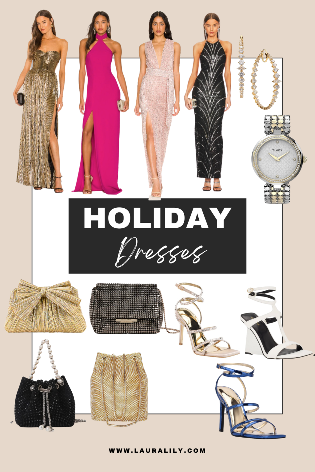 Holiday Party Outfit Ideas Laura Lily