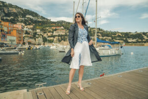 La Peony Clothing French Riviera Outfit Ideas, Fashion Influencer Laura Lily, Kelly Yazdi,