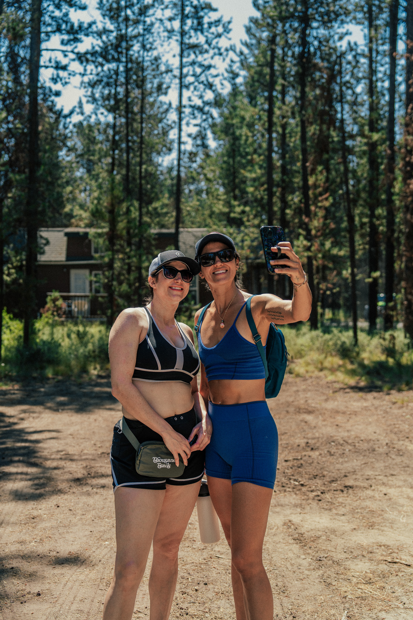 Petite Retreats Thousand Trails Camping in Bend Sunriver, Oregon. Laura and Kelly Yazdi Lifestyle Travel Influencers,